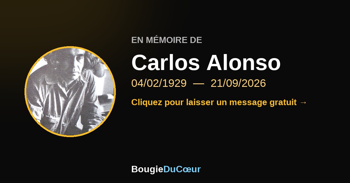 Hommage à Carlos Alonso (1929-2026) et souvenir
